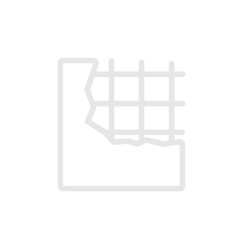 Icono de una pared con una estructura de rejilla vista